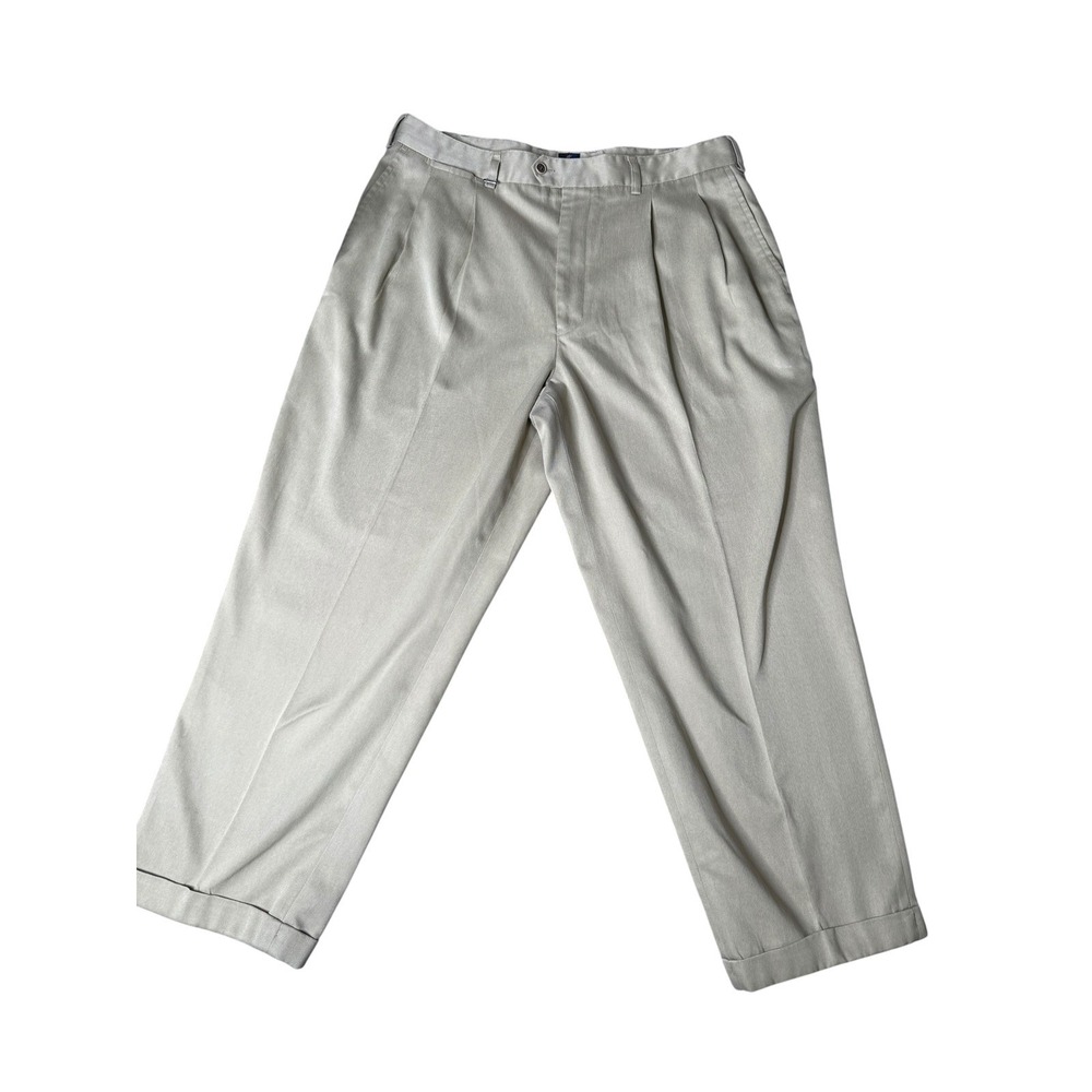 Callaway Golf Apparel Pleated Khaki‎ Pants Pro-Spin Cotton Blend 38x32
